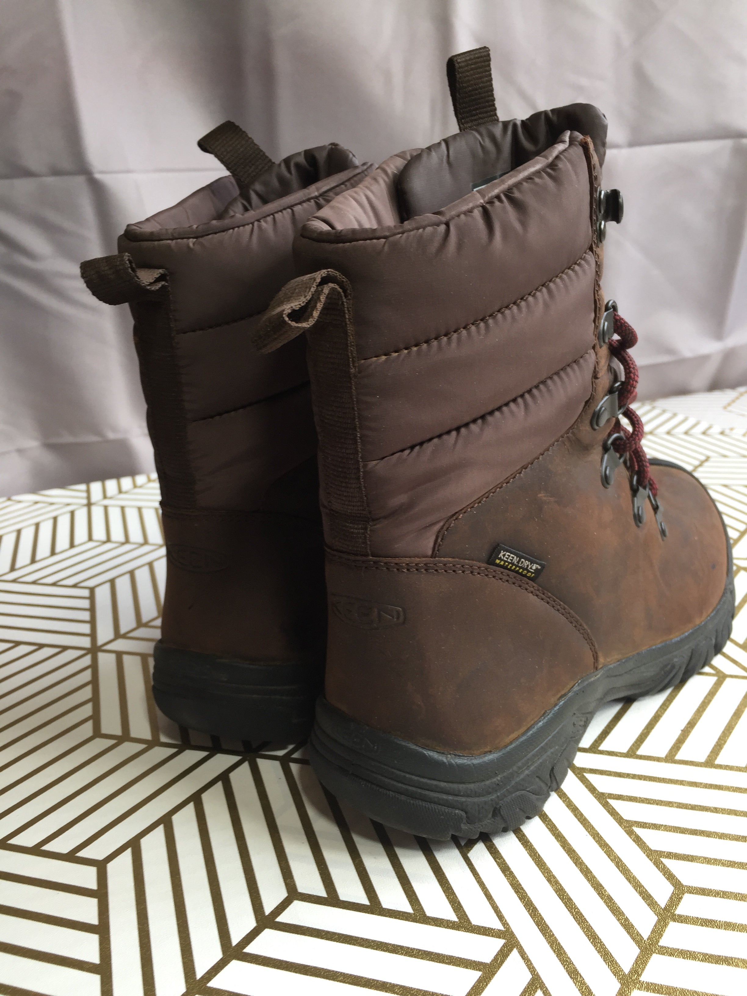 KEEN Women's Greta Classic Waterproof Snow Boots US 7.5 - NO BOX - 1023607 (8010843422958)